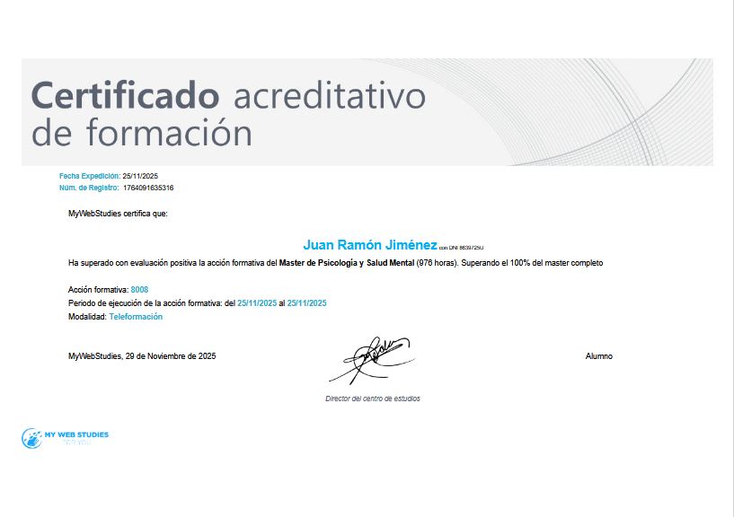 Certificado oficial decursos-de-psicologia